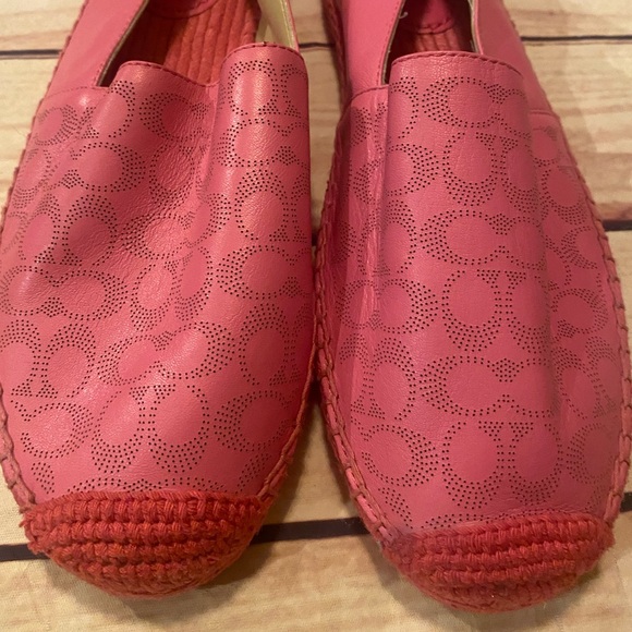 NWOT Coach C6763-CARLEY LEATHER ESPADRILLE - Picture 3 of 4